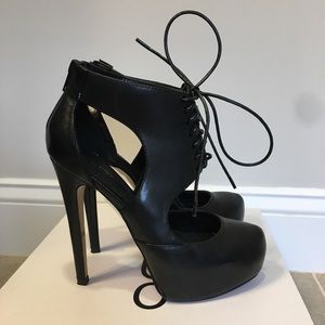Black Aldo heels